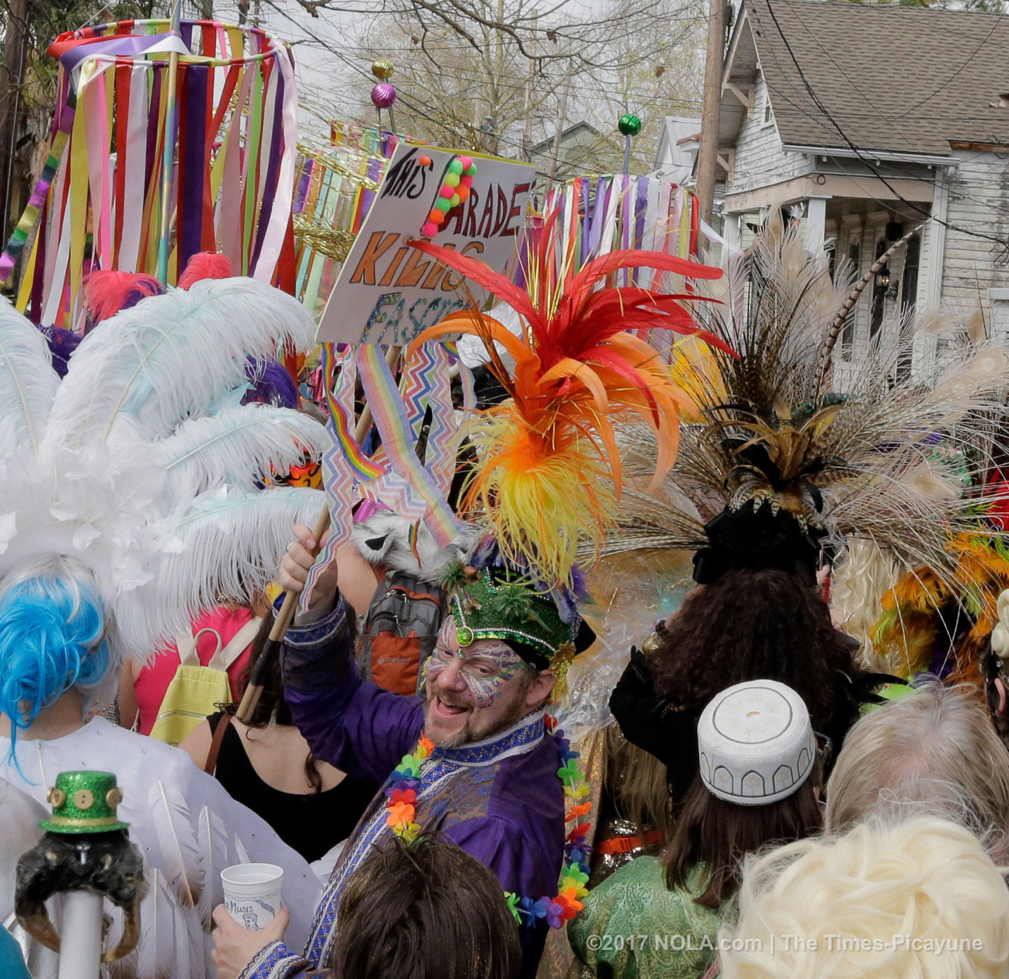 Mardi Gras: Societe de Sainte Anne meanders through New Orleans neighborhoods